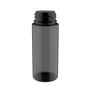 Chubby Gorilla - 120ML Unicorn Bottle - Translucent Black Bottle / Black Cap - V3 - DISTRODEALS.COM