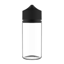 Load image into Gallery viewer, Chubby Gorilla - 100ML Unicorn Bottle - Clear Bottle / Black Cap - V3 - Copackr.com