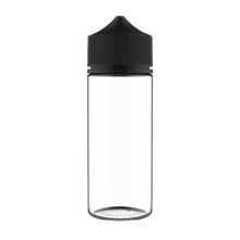 Load image into Gallery viewer, Chubby Gorilla - 120ML Unicorn Bottle - Clear Bottle / Black Cap - V3 - Copackr.com