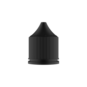 Chubby Gorilla Chubby Gorilla - 30ML Stubby Unicorn Bottle - Transparent Black Bottle / Black Cap - V3