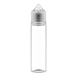 Chubby Gorilla - 60ML Unicorn Bottle - Clear Bottle / Natural Cap - V3 - Copackr.com