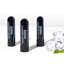 Load image into Gallery viewer, BoomBoom Aromatherapy Mint Nasal Stick 3pK Enhances Breathing Focus