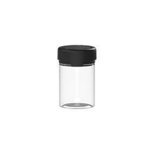 Load image into Gallery viewer, 120CC/4FL.OZ/120ML Aviator CR - Container With Inner Seal &amp; Tamper - Clear Natural With Opaque Black Lid - Copackr.com
