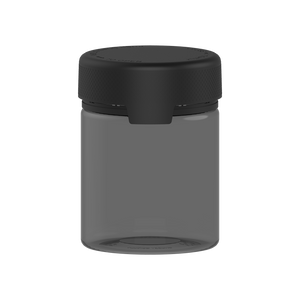 550CC/18.5FL.OZ/550ML Aviator CR - XL Container With Inner Seal & Tamper - Translucent Black With Opaque Black Lid - Copackr.com