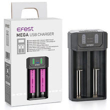 Cargar imagen en el visor de la galería, EFEST MEGA 2 BAY BATTERY CHARGER - The Billi Billi Store