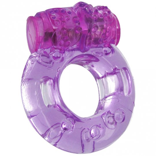 Purple Orgasmic Vibrating Cock ring - BILLI BILLI STORE 