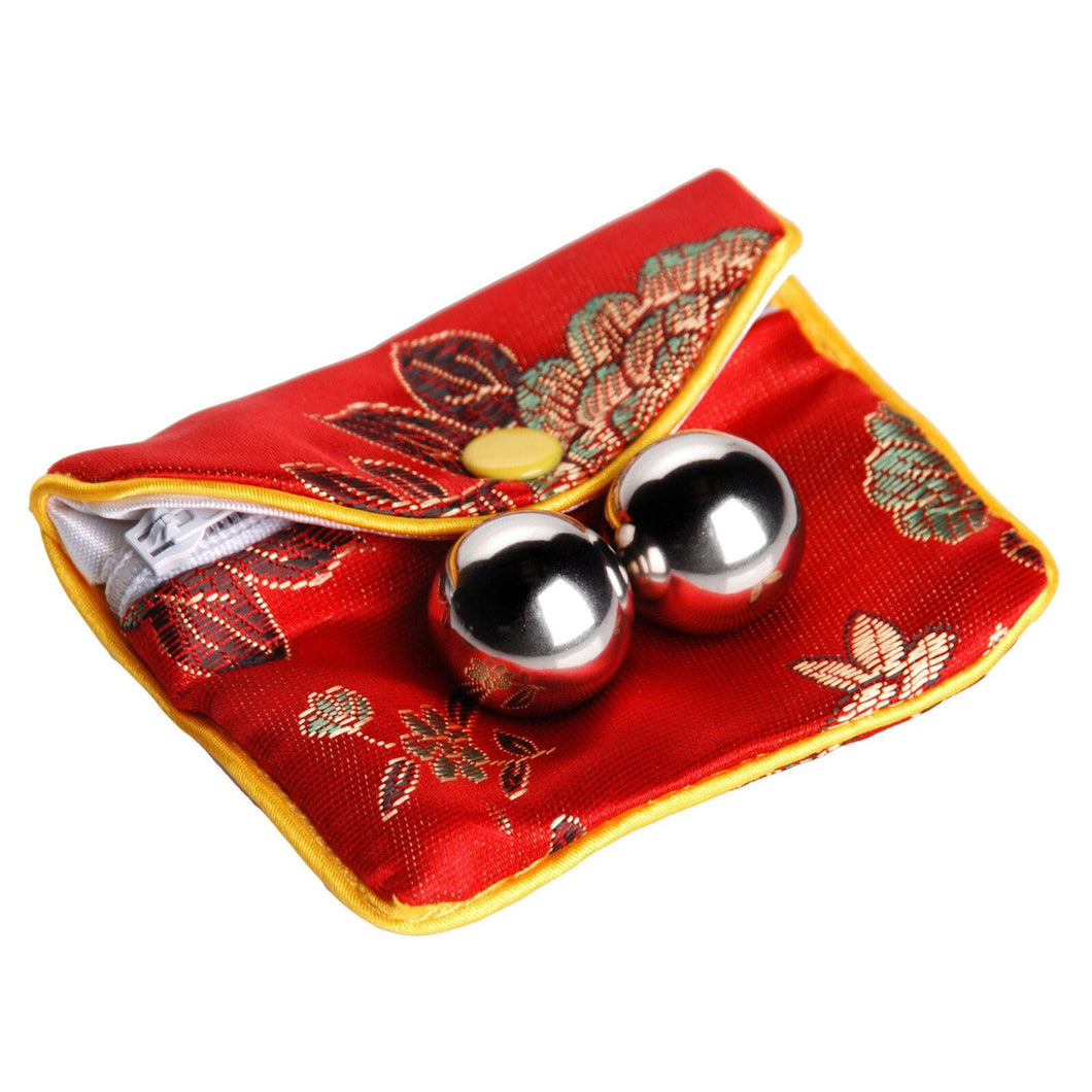 Stainless Steel Benwa Kegel Balls with Pouch - BILLI BILLI STORE 