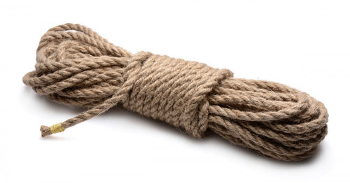 Sub-Tied Hemp Bondage Rope -10M - BILLI BILLI STORE 