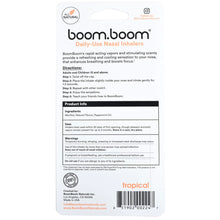 Cargar imagen en el visor de la galería, BoomBoom Aromatherapy Tropical Nasal Stick 3pK Enhances Breathing Focus