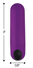 Cargar imagen en el visor de la galería, Vibrating Bullet with Remote Control - Purple - BILLI BILLI STORE 