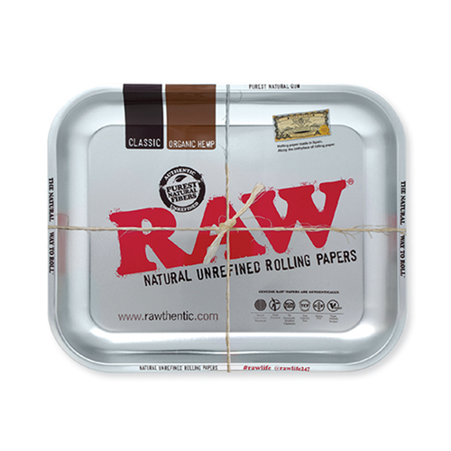 Raw Rolling Tray Metal - Large - Fulfillment Center