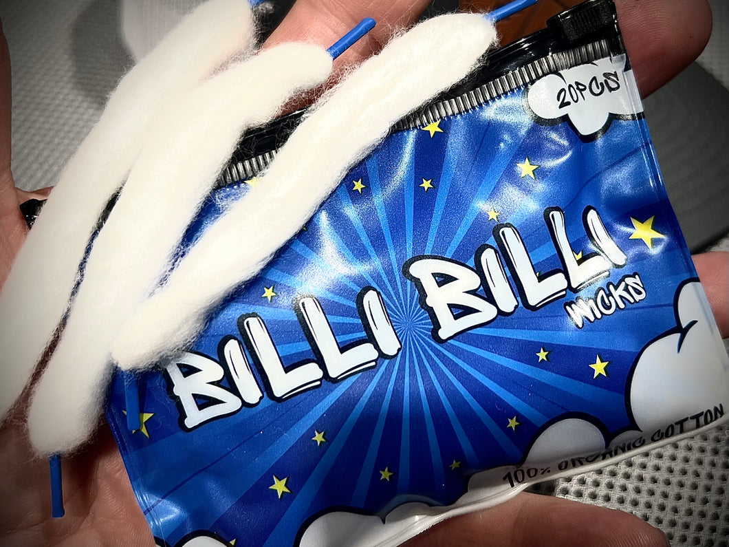 BILLI BILLI WICKS - JAP COTTON THREADS - FLASHLIGHT STORE