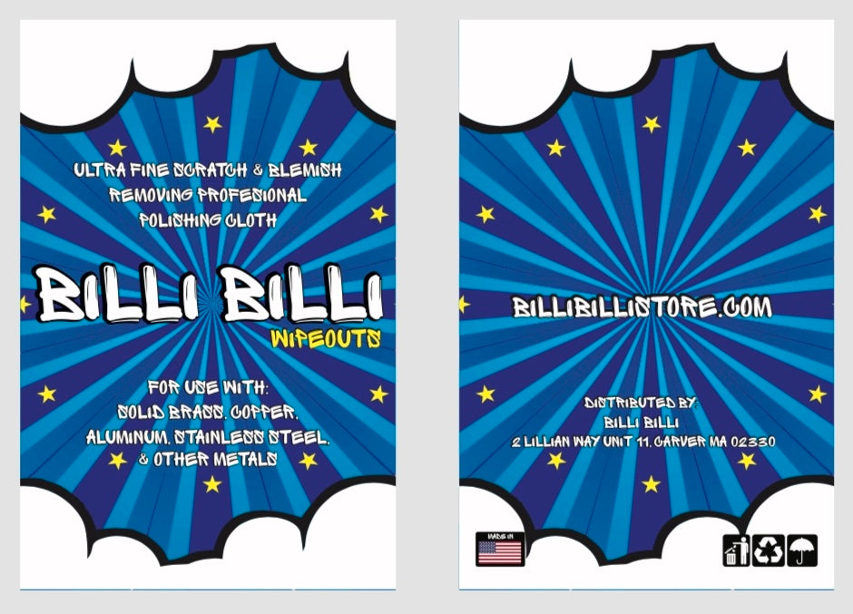 Billi Billi Wipeouts - 2pk - FLASHLIGHT STORE