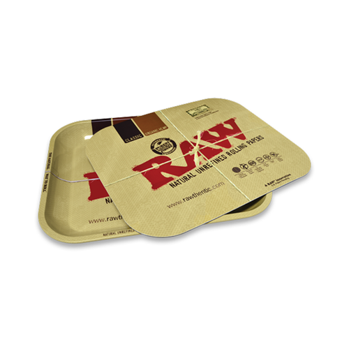 Raw Rolling Tray Classic Magnetic Cover - Mini - wantoliveoil.com