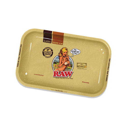 Raw Rolling Tray Girl - Small - Fulfillment Center
