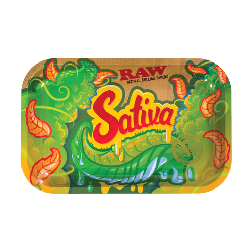 Raw Rolling Tray Sativa - Small - The Billi Billi Store