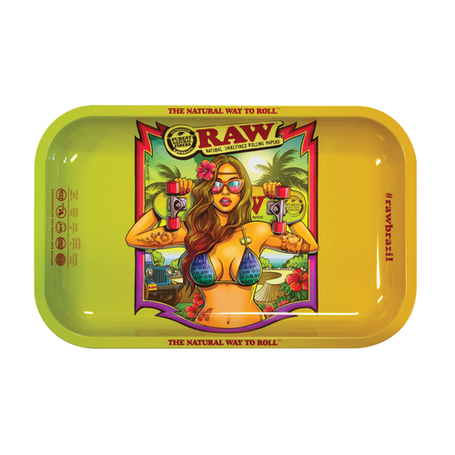 Raw Rolling Tray Brazil 2 - Small - Fulfillment Center
